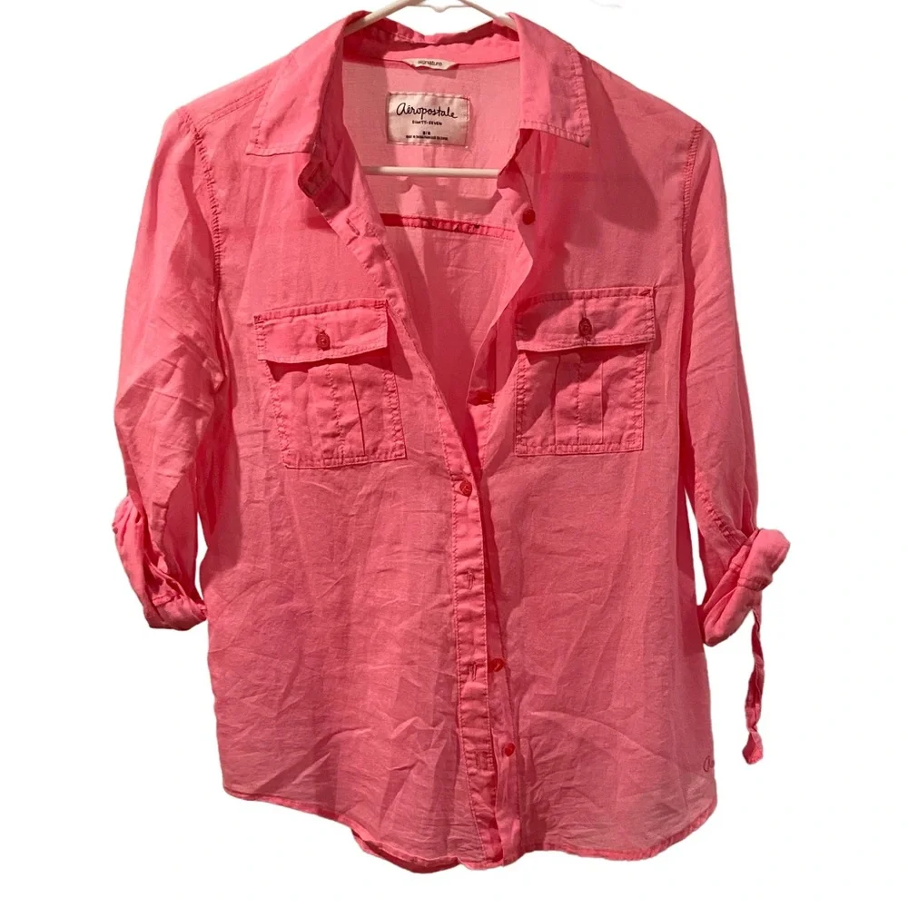 BARBIE GIRL BUTTON DOWN - Picture 1 of 5